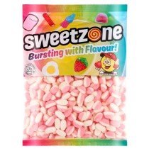 Sweetzone Fizzy Strawberry & Cream Puffs 1kg