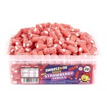 Sweetzone Fizzy Strawberry Pencils Tub
