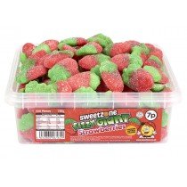 Sweetzone Giant Fizzy Strawberries Tub