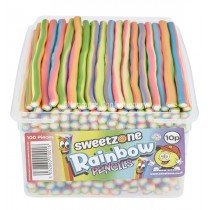 Sweetzone Rainbow Pencils x100 Tub