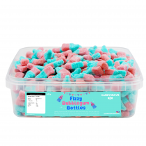 Fizzy Bubblegum Bottles Candy Crave Tub 600g