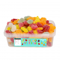 Fizzy Fruit Salad Gums Candy Crave Tub 600g