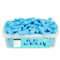 Fizzy Blue Bottles Candy Crave Tub 600g