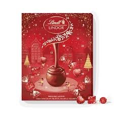 Lindt Lindor Red Advent Calendar