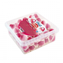 Vidal Jelly Filled Strawberries & Cream Tub