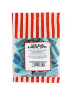 Blue Raspberry Slices 140g
