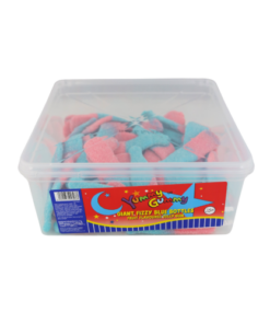 Yummy Gummy Giant Fizzy Blue Bottles 800g Tub