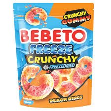 Bebeto Freeze Dried Peach Rings