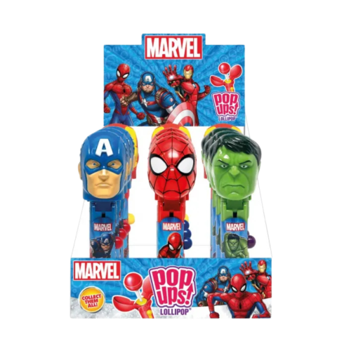 Bip Disney Marvel Mix Pop Up Lollipops