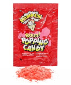 Warheads Sour Popping Candy Watermelon Pouch