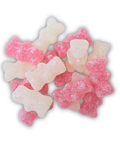 Candycrave Vegan Pink and White Sugared Bears