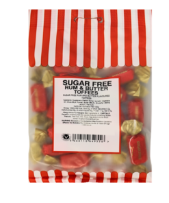 Sugar Free Rum & Butter 75G