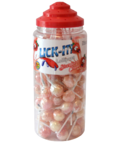 Lick It Strawberry & Cream Lollipop