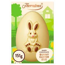 Thorntons White Chocolate Bunny Easter Egg