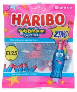 Haribo Bubblegum Bottles Zing 160g