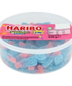 Haribo Bubblegum Bottles Zing Tub 638g