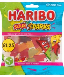Haribo Sour Sparks Bag 140g