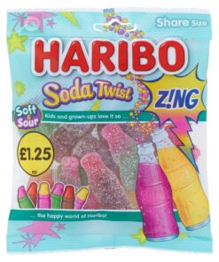 Haribo Soda Twist Zing 160g