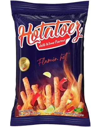 Hotatoes Chilli & Lime 2 For £1 05.25