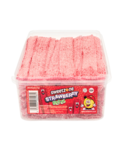 Sweetzone Fizzy Strawberry Belts 100 Count