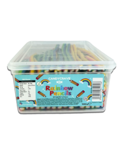 Candycrave Rainbow Pencils Tub 100 Count