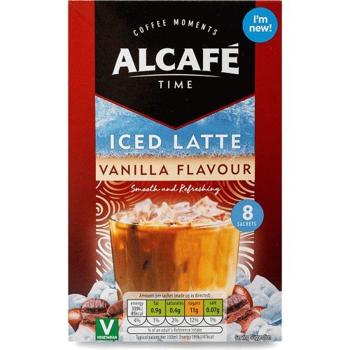 Alcafe Iced Latte Vanilla x 2