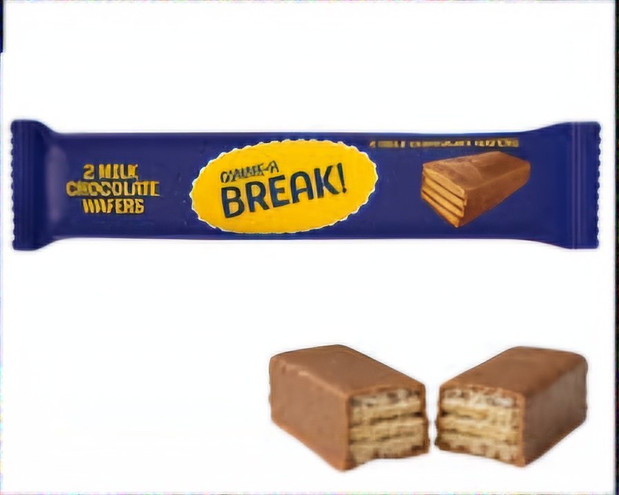 Gimme A Break Milk Chocolate Wafer Bar x 3