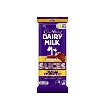 Cadbury Vanilla Passionfruit Dairy Milk Slices 180g