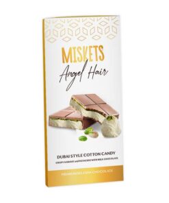 Miskets Dubai Milk Chocolate Angel Hair Bar