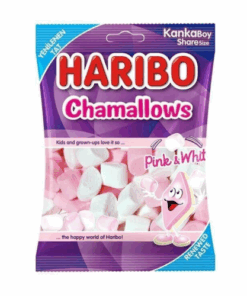 Haribo Halal Pink & White Mallows