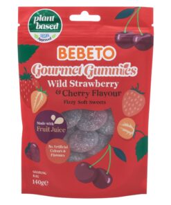 Bebeto Gourmet Gummies Wild Strawberry & Cherry