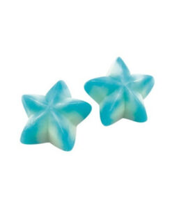 Damel Blue Raspberry Twist Stars