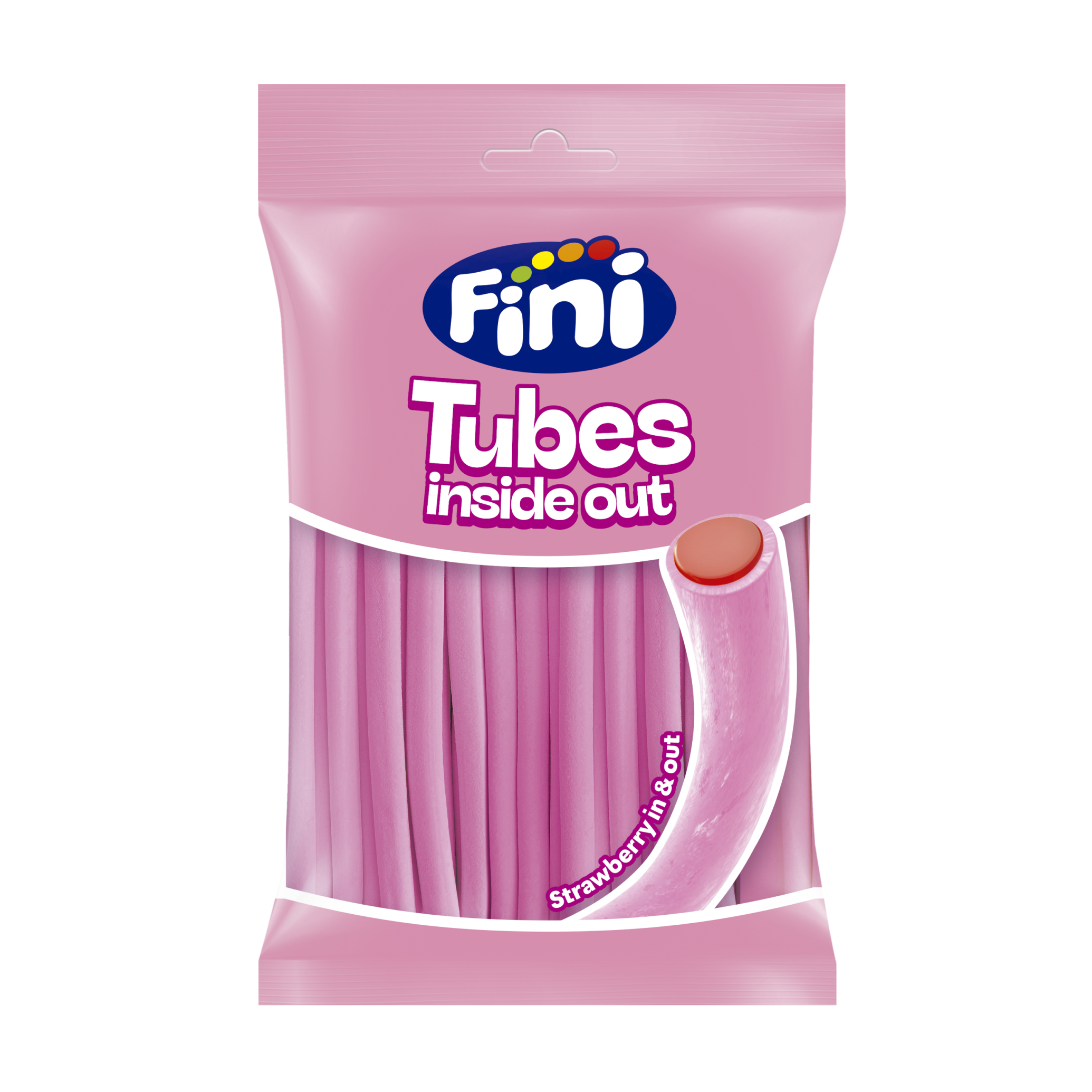 Fini Strawberry Inside Out Tubes