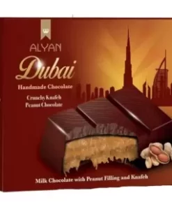 Alyan Dubai Peanut Chocolate Bar 100g