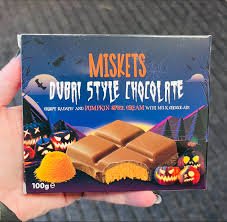 Miskets Dubai Style Halloween Chocolate Bar