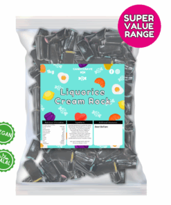 Candycrave Liquorice Cream Rock
